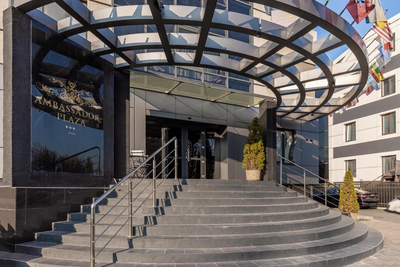 Hotel Ambassador Plaza Kyjev Exteriér fotografie